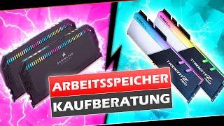 Der BESTE ARBEITSSPEICHER (RAM) für deinen GAMING PC! | DDR4 / DDR5 | TOP 10 - Kaufberatung 2023