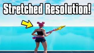 How To Get Stretch Res And Fix Fullscreen Glitch/Bug! (FPS Boost Resolution) Chapter 2 Season 5!