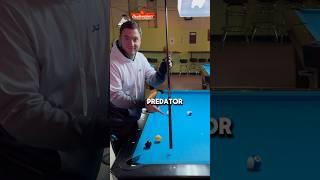 How to Jump a ball with Backspin ⬆️ #magicmikebilliards #michaelfrench #predatorcues