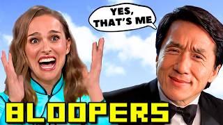 BEST BLOOPERS from 25 MOVIES of 2002 (Matt Damon, Natalie Portman, Will Smith, The Rock, J Lopez)