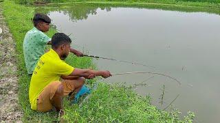 Hook Fishing ~ Traditional Hook Fishing  Village Daily Life (Part-735)