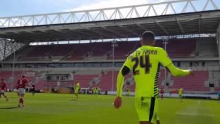 Match Highlights - Bristol City FC Vs Huddersfield Town 30/04/2016 - Jonathan Kodjia goal