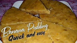 Banana Pudding |Ala Pobre|BABA PINOY TV