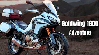 2025 Honda Goldwing GL1800 Dark Adventure Unveiled  Got Dark Design with New Tech Engine