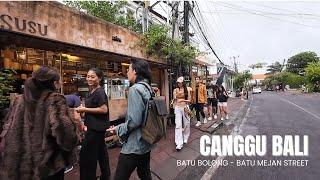 Bali Walking Update | Relaxing Evening Walk At CANGGU, Bali | Bali Today Feb 2025