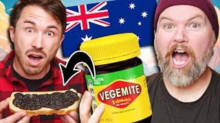 Americans Try Iconic Australian Vegemite Staples for the First Time