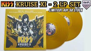 KISS Kruise IX Doppel Vinyl Limited Edition Velvet Gatefold Cover | 2 goldene Schallplatten