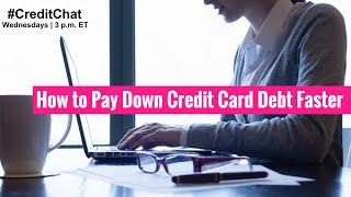 How to Pay Down Credit Card Debt Faster