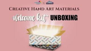 Welcome Kit from Creative Hand Art Materials | Unboxing Supplies | Abhay Calligraphy