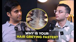 Why Is Your Hair Greying Faster? | Dr. Ankur Sarin | OMG with Divas Gupta