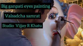 Valsadcha samrat 2022 eyes painting studio Vijay R Khatu @TejasParmar