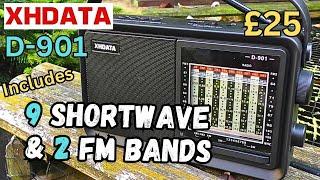 XHDATA D901 BIG Shortwave Radio. Full featured but just £25