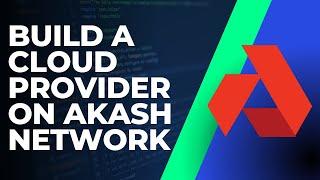 Build A Cloud Provider on Akash network Part 1 - the hardware