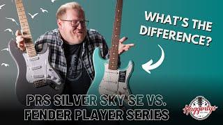 PRS SE Silver Sky vs Fender Player Stratocaster - What's the best guitar for $850?