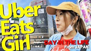 【DAY IN THE LIFE】29 years old, Uber Delivery Girl【from Japan】