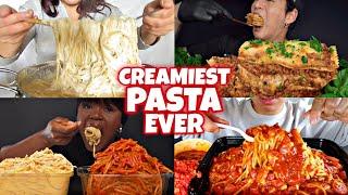 Mukbangers Eating Different Pasta Around The World!