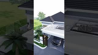 Desain Rumah Minimalis Modern 10x20 m || Simple House