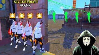 NO INTERNET PRANK | FREE FIRE FUNNY GAMEPLAY | NADIYA FF