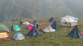 Himalayan Village Life | Snowfall Day | Dolpa | Nepal | Himalayan Kitchen | Real Nepali Life |