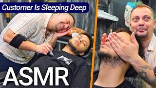 SLEEP ASMR MASSAGE | Customer Got The Best Asmr Head Massage And Sleep s Deep