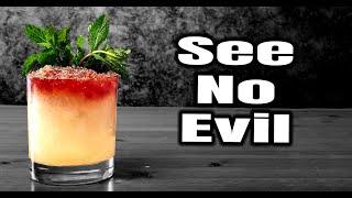 How To Make The See No Evil Cocktail | Booze On The Rocks