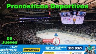 Jueves 06/03 "Pronósticos Deportivos" #nhl #hockey #nhlpicks #pronosticosnhl #apuestas