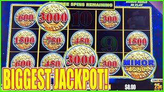 My Craziest BIGGEST JACKPOT Win Ever Playing Dollar Storm Slot Machine