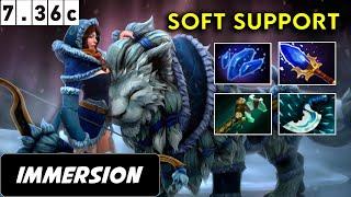 Immersion Mirana Soft Support - Dota 2 Patch 7.36c Pro Pub Gameplay