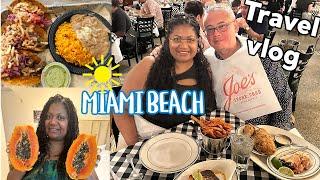 Miami beach Travel vlog. All we do is Eat, Beach & Sun! #miamitravelvlog #beachday #traveldiaries