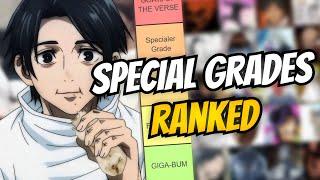 ALL SPECIAL GRADES Ranked | Jujutsu Kaisen (Manga)