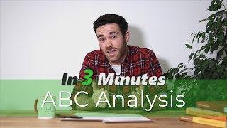 ABC Analysis  - Supply Chain In 3 Minutes
