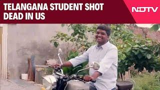 Indian Shot Dead In US | 27-Year-Old Telangana Student Shot Dead In US During Suspected Robbery