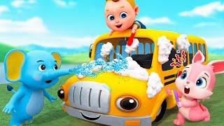 Bus Wash Song, Medicine Is Not Candy, Five Little Panda | Super Sumo Nursery Rhymes & Kids Songs