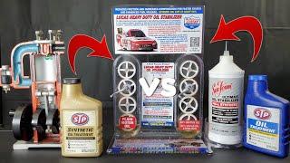 Lucas oil stabilizer vs STP Oil treatment!