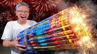 NYALAKAN 100 KEMBANG API ROMAN CANDLE!! ADA LAWAN??!!