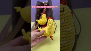  Crochet a Cute Little Chicken #crochet #amigurumi#crochetforbeginners #crochettutorial #crocheting