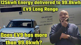 Unbelievable: Does EV9 has more than 99.8kwh battery? Henderson,NC EA Station Deliver 125kwh energy