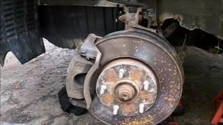 How to..Kia Soul, Rio, Hyundai Accent front lower control arm replacement