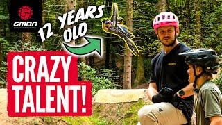 This 12 Year Old Mountain Biker Is Crazy Good!