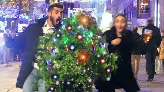 THE BEST REACTIONS AT CHRISTMAS | Bushman Prank