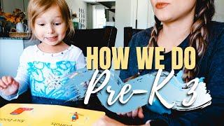 HOMESCHOOLING PRE-K 3 // The Simple Ways I Teach My 3 Year Old