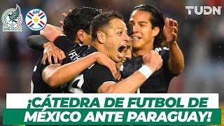 Previa: ¡CON BRONCA INCLUÍDA! México derrota a Paraguay en un PARTIDAZO de Chicharito I 2019 I TUDN