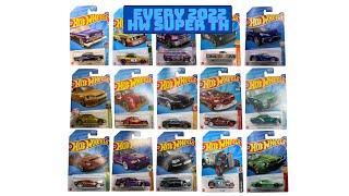 EVERY SINGLE 2022 Hot Wheels SUPER TREASURE HUNT (COMPLETE LIST)