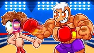 LEVEL 1 vs LEVEL 999 in Roblox Boxing Simulator!