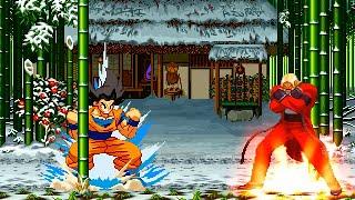 Goku vs Rugal HD