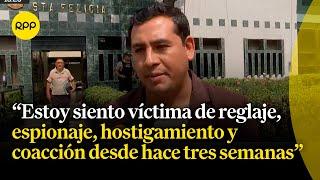 Amigo de Nicanor Boluarte denuncia hostigamiento y reglaje por parte de agentes de la Diviac