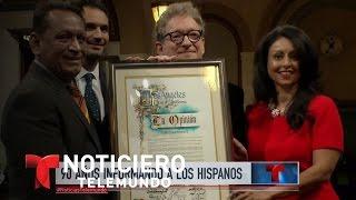 "La Opinión" de Los Ángeles  cumple 90 años | Noticiero | Noticias Telemundo