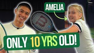 I Coached One Of The BEST Tennis Juniors In the UK!