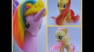 [MLP] Обзор пони Sunset Shimmer, Fluttershy & Princess Sterling