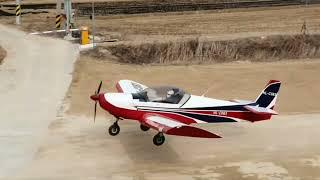 하늘누리경량비행교육원  여성 solo flight 영상 입니다